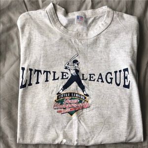 Texas Little League oversized thrifted top